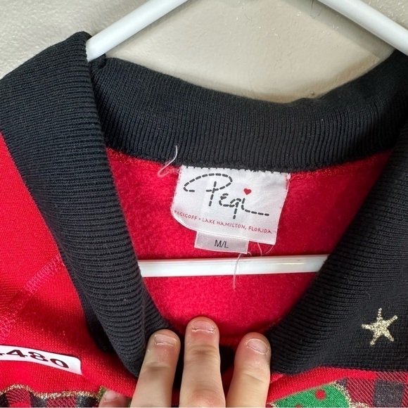 Pegi m/ large pegi goff 1995 21-1/2 p2 p 27 length vintage holiday  pre owned - Picture 5 of 5